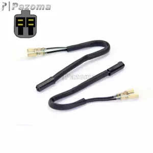 2x Enchufe adaptador de cableado de señal de giro para Suzuki Bandit 600/1200 Katana 750 TL1000S - Imagen 1 de 7