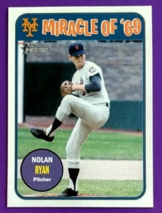 2018 Topps Heritage Miracle of '69- Nolan Ryan - Picture 1 of 2