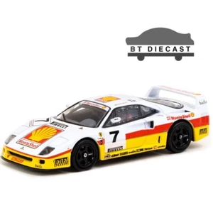 TARMAC WORKS FERRARI F40 GT #7 ITALIAN GT CHAMPIONSHIP 1993 1/64 T64-076-93IGT07 - Bild 1 von 3