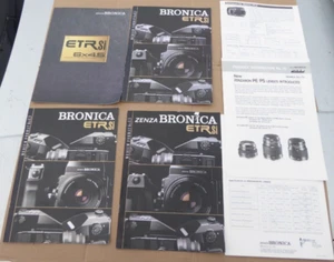 Lotto lavoro di brochure per fotocamera Bronica - come da foto - Foto 1 di 5