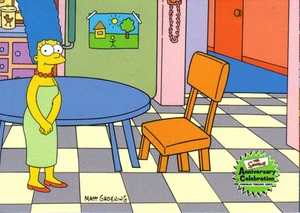 SIMPSONS 10TH ANNIVERSARY DIORAMA CARD D1 - Picture 1 of 1