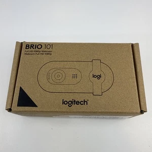Logitech Brio 101 Full HD 1080p Webcam Made for Meetings and Works for Streaming - Afbeelding 1 van 4