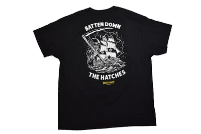 Camisa Death Coast Supply Para Hombres Batten Down The Hatches Parca Nueva S-3XL Foto 1 de 4