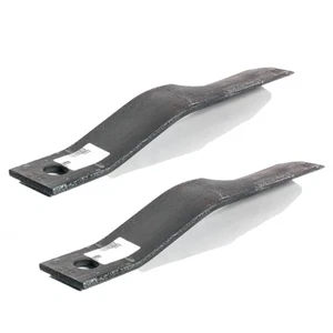 2 Replacement Fits JD Rotary Blades 21.5" x 4" x 0.5" w/ 1.5" Hole CCW USA W4532 - Picture 1 of 7
