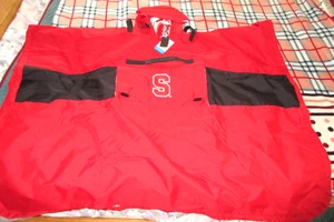 Stanford Cardinal NCAA Uphill Stadion Poncho Decke mit Kapuze rot schwarz NEU ETIKETT - Bild 1 von 10