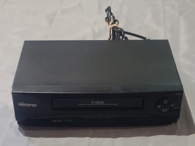Memorex VHS VCR HQ gravador digital rastreamento automático início rápido modelo #MVR2031 - Imagem 1 de 4