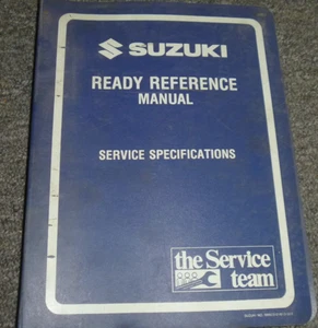 1996 Suzuki GSX600FT Motorcycle Specifications Ready Reference Manual xz - Picture 1 of 11