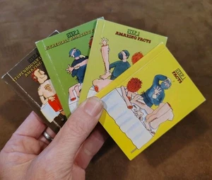 Vintage Puffin Books Lot Facts Become A Genius! Tiny Mini Paperback 2.5" x 3"  - Picture 1 of 18