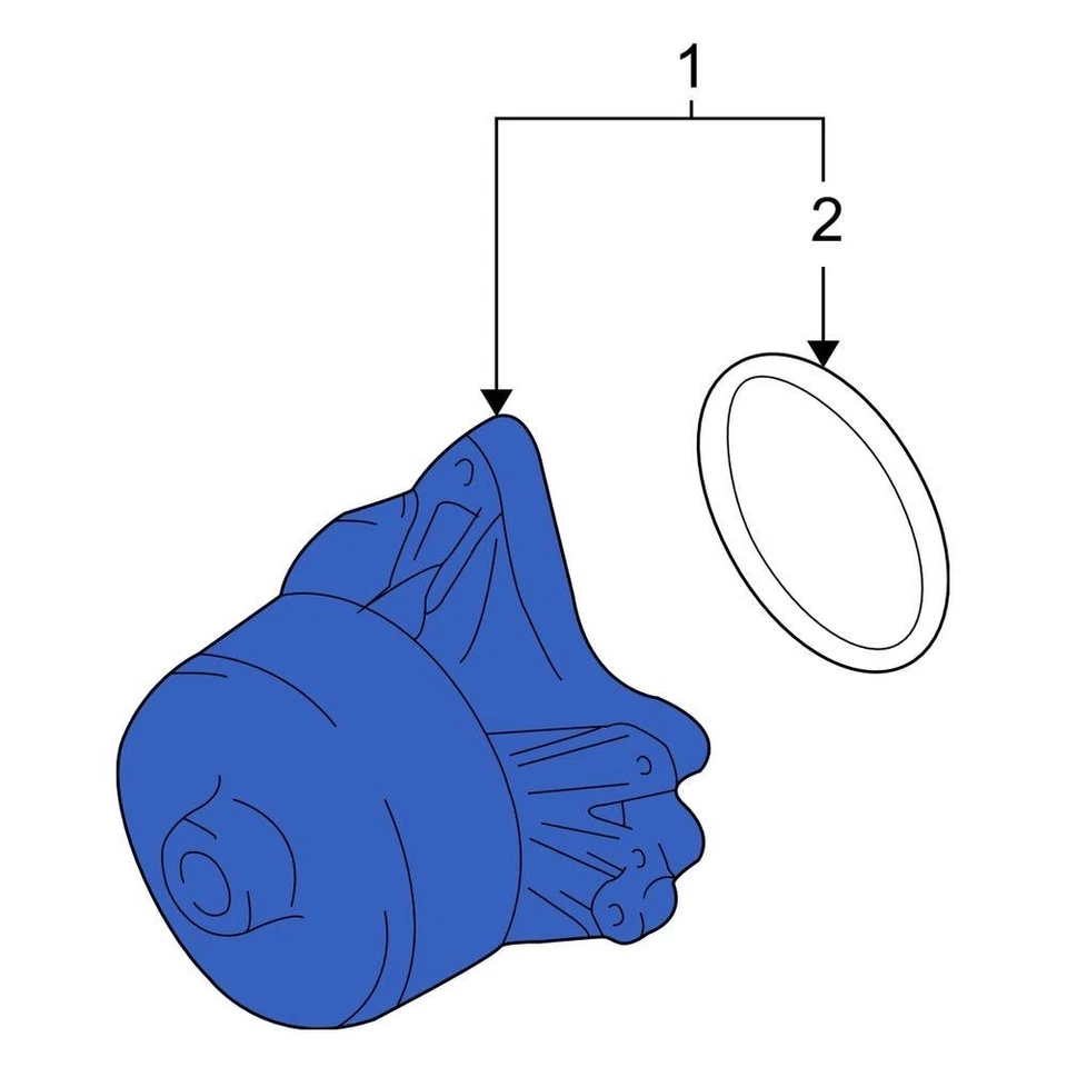 For Toyota Corolla 2003-2008 Toyota 1610009170 Engine Water Pump Foto 1 de 1