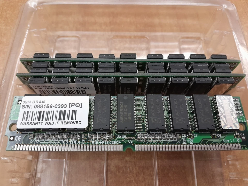 Transcend 4/8Mx36 32M DRAM 72 pin - Immagine 1 di 1