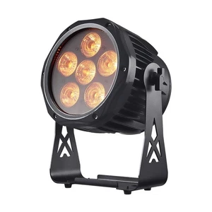 6x18w LED Wireless Battery Par Light 6in1 DMX IR DJ Disco Stage Lighting Outdoor - Picture 1 of 9