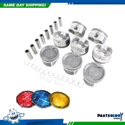 Kit de pistón y anillo DNJ PRK974 para 05-09 Lexus Toyota 4.7L V8 DOHC 32V 2UZ-FE Foto 1 de 3