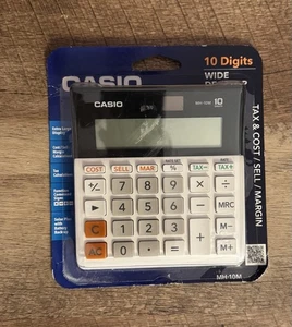 Casio Wide Desktop Calculator 10 Digits MH-10M - Picture 1 of 2