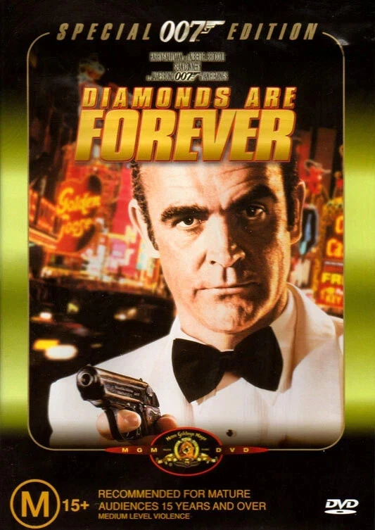 Diamonds Are Forever (DVD, 1971) NEW B - image 1 of 1