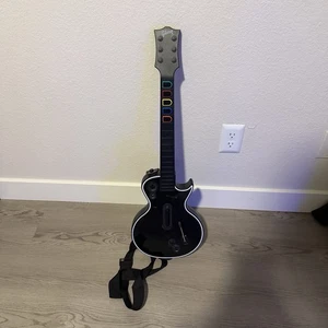 PS3 Guitar Hero 95123.805 Gibson Les Paul Guitar Controller Black - No Dongle - Picture 1 of 4