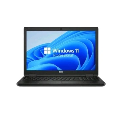 Dell Latitude 5580 Laptop i5 7th Gen 16GB RAM 256GB M.2 Nvme 15.6" ☆WIN 11 PRO☆ - Image 1 of 3