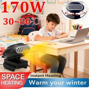 Portable Battery Heater, Battery Powered Heater, 170W Small Space Heater,-20%OFF - Picture 1 of 17