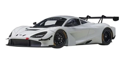 Nuova AUTOart 1/18 McLaren 720S GT3 bianca mini auto completa 81940 [Sagawa - Immagine 1 di 4