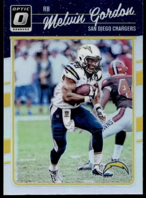 2016 DONRUSS OPTIC MELVIN GORDON 247 MINT PRIZM HOLO FOOTBALL CHARGERS - Image 1 of 2
