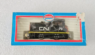 Model Power HO Scale Train Canadian National Railway Switch Locomotive CN #73 - Image 1 of 4