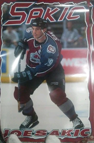 Joe Sakic Colorado Avalanche Poster -PMJS Cover