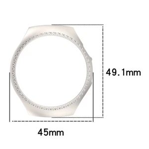 Single Row Diamond Hollowed Protective Case Watch Case for Huawei Watch5 - Zdjęcie 1 z 29