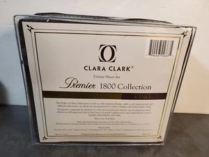 Clara Clark Premier 1800 Collection 4 Piece Deep Pocket Bed Sheet Set King - Picture 1 of 5