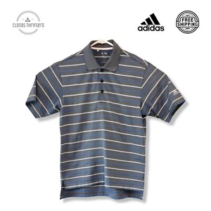 Camisa polo de golf a rayas Adidas Climalite para hombre talla S - Imagen 1 de 6