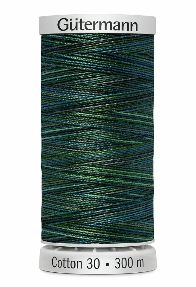 Gutermann Cotton 30, Colour 4021 VARIEGATED, 300m Embroidery, Quilting Thr - Image 1 of 1