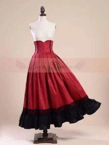 Custom Made To Order High Waist Skater Flared Pleated Swing Skirt Plus1x-10xL124 - Picture 1 of 4