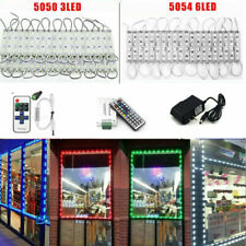 5050/5054 SMD 3/6 LED Module Light STORE Front Window Sign Lamp +1A Plug+Remote