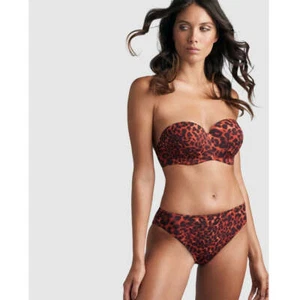 marlies dekkers Panthera Leopard Print Strapless Bikini Top - Picture 1 of 7