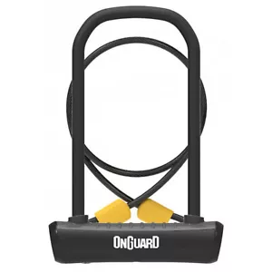 OnGuard Neon Bike Security U-Lock & 4ft Cable - (Bracket & 2 Keys Included) - Picture 1 of 1
