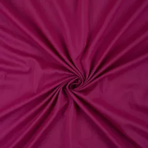 Dark Pink Solid Cotton Hand Dyed Fabric Indian Handmade Womens Clothing - Picture 1 of 4