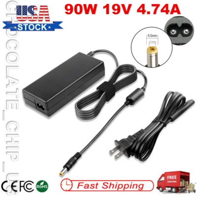 90W AC Adapter Charger For Fujitsu LifeBook L-,N-,P-,T- Series Power Supply Cord - Image 1 of 4