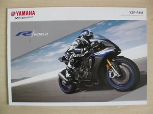Yamaha YZF-R1M (R1M / R1 M) UK Sales Brochure (2018). - Picture 1 of 7
