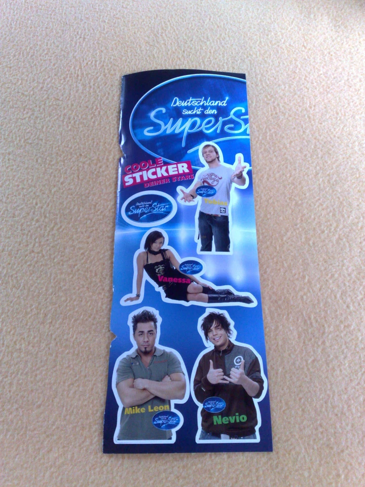 Sticker Sammelsticker Deutschland sucht den Superstar - Bild 1 von 1