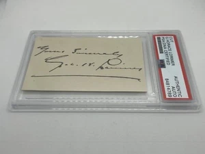 George Horace Lorimer American Journalist Author Signed Autograph Cut PSA DNA - Picture 1 of 1