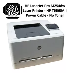 HP LaserJet Pro M254dw stampante laser - HP T6B60A | cavo di alimentazione - senza toner - Foto 1 di 1