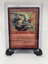 MTG - FINAL FORTUNE - MIRAGE 1996 - NM (NEVER PLAYED)