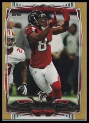 2014 Topps #192 Roddy White Gold #/2014 - Image 1 of 2