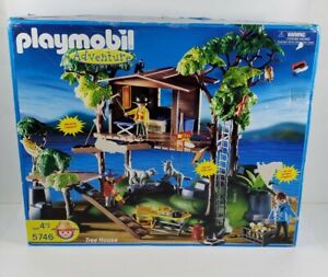 Playmobil Adventure 5746 Tree House Set - New Open Box