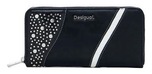 Cartera Desigual Punkette Fiona Wallet L negra nueva - Imagen 1 de 4