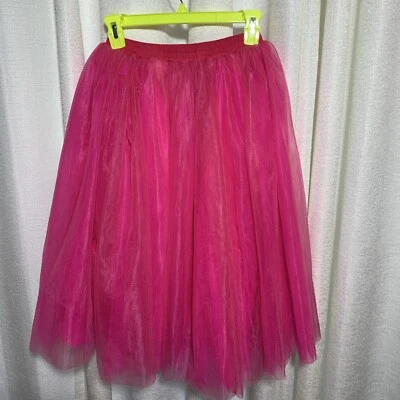 Girls Size S Long Skirt Layered Tulle Elastic Waist Ballet, Formal Dance, Poofy - Image 1 of 4