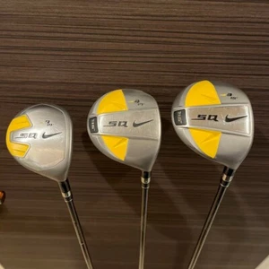 NIKE GOLF SQ 3W 4W 7W Fairway Wood 3pcs Set Flex-S No Head Cover F/S - Picture 1 of 7