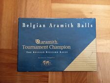 Aramith Billiard Kügeln | Belgien
