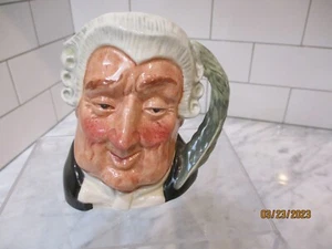 Vintage Royal Doulton LAWYER Small Toby Mug #6504 Fine Bone China 1958 - Picture 1 of 6