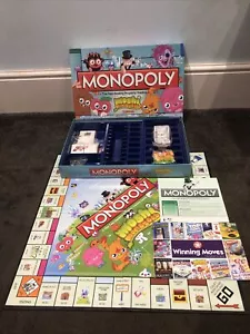 Rare 2012 Monopoly Moshi Monsters collector's edition VGC Christmas - Picture 1 of 8