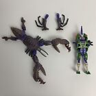 Transformers Beast Wars Tripredacus Sea Clamp & Cicadacon Pieces Parts Lot
