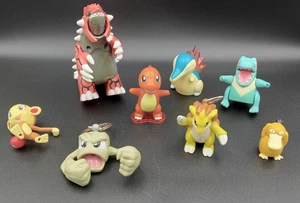 Pokémon Toy Figures Pokemon Bundle 8 pc Some Vintage Broken Chimchar - USED - Picture 1 of 20
